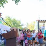 Erasmo arranca una obra más de pavimentación en Ampliación Revolución Verde