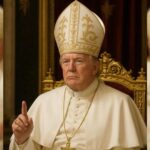 Trump postea en su cuenta de Truth Social una foto vestido de papa